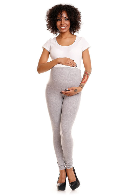 Maternity tummy panel leggings