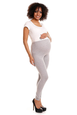 Maternity tummy panel leggings