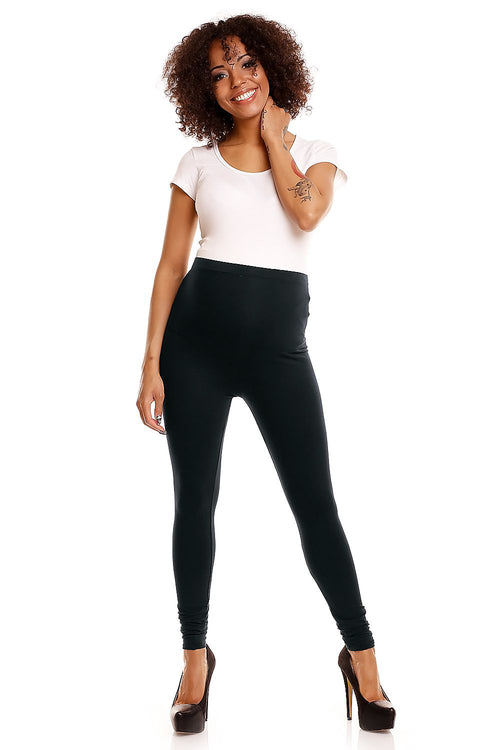 Maternity tummy panel leggings