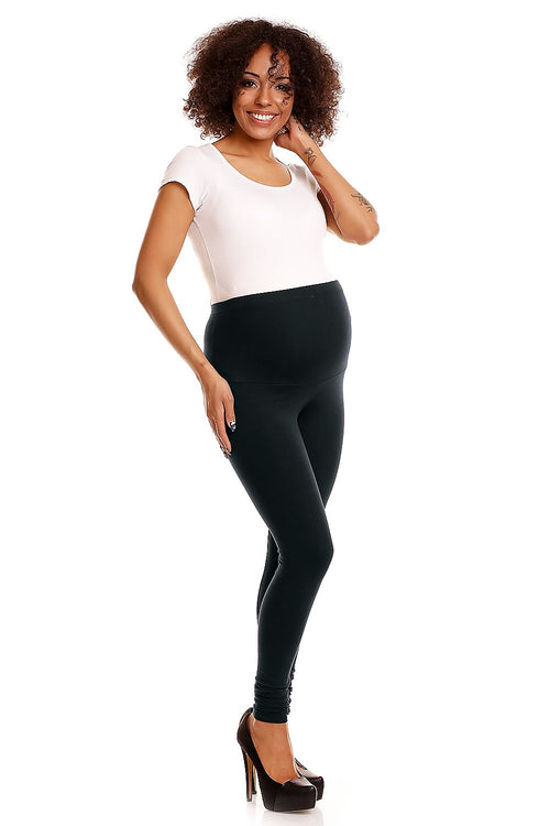 Maternity tummy panel leggings