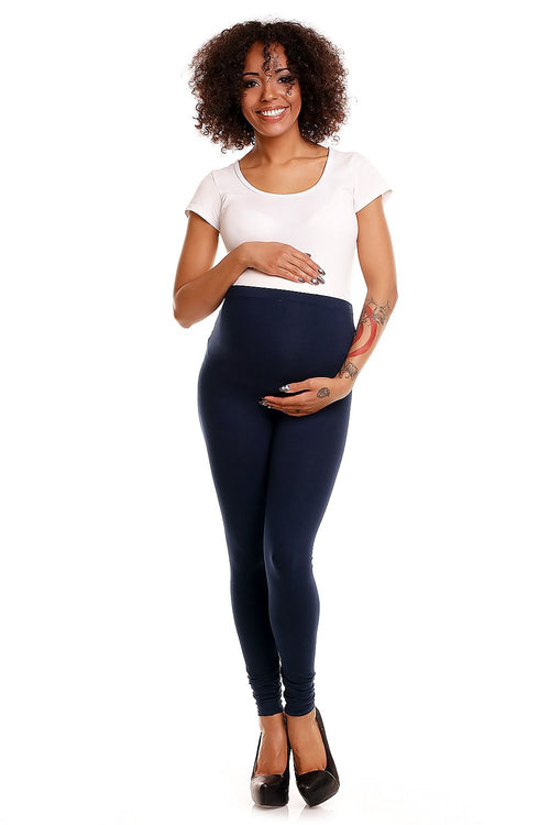 Maternity tummy panel leggings