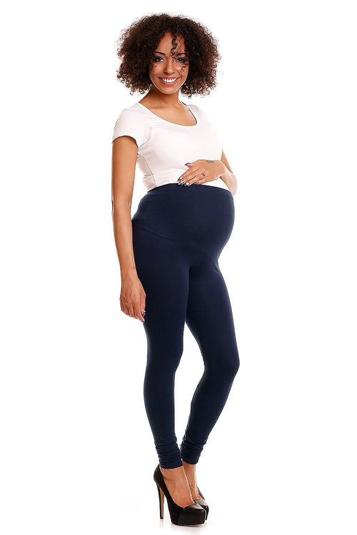 Maternity tummy panel leggings