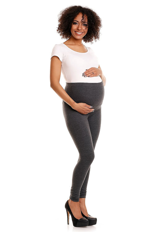 Maternity tummy panel leggings