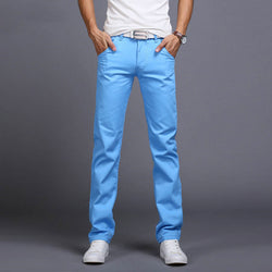 Spring Summer Thin men's fashion jeans