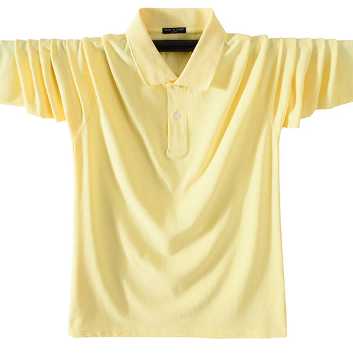 Men Long Sleeve Square Neck T-Shirt Sports Polo Shirt