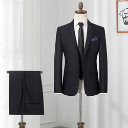 Suit Suit Male Korean Style Slim Suit Suit - SIMWILLZ 