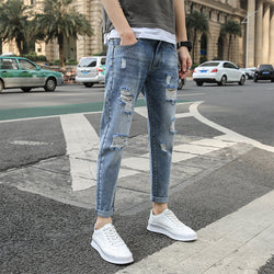 Men's ripped jeans