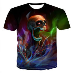 Mens Skull T shirts 3D t- shirts