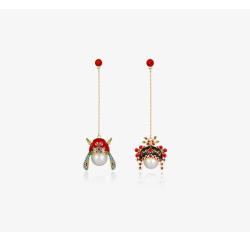 Huadan earrings female temperament long earrings