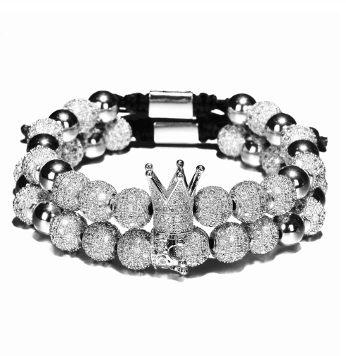 Luxe armbanden met bedels voor herenarmband handgemaakte sieraden damescadeau