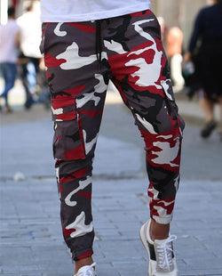 Casual Colorful Camouflage Pants Men Elastic Comfortable Trousers - SIMWILLZ 