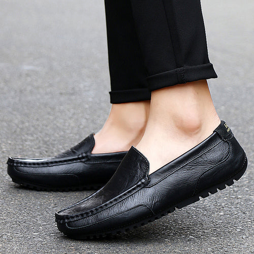 Hollow breathable casual peas shoes men