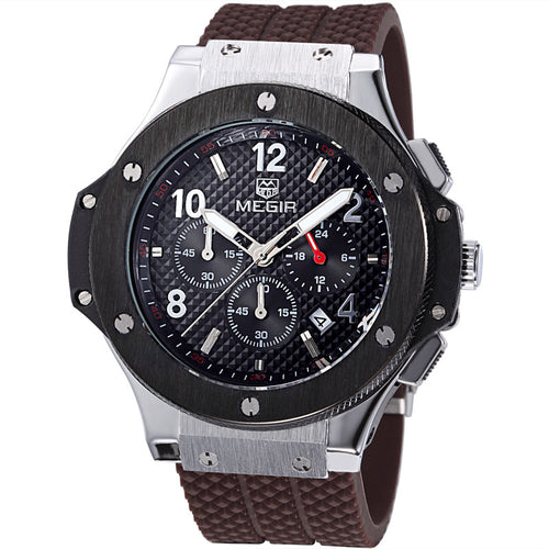 Horloges Heren Luxe quartz polshorloge Heren Sport Militaire chronograafhorloges 