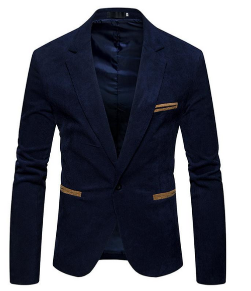Men's casual suit small suit - SIMWILLZ 