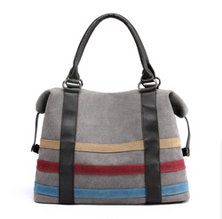 New Bags for women canvas bag casual luxury handbags women bags designer Boston Bags Ladies Weekend Handbags Large Shopping