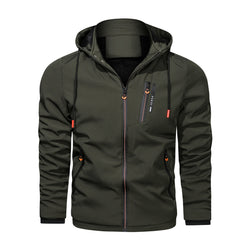 Spring And Autumn Men Detachable Hooded Jacket - SIMWILLZ 