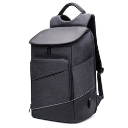 New USB charging Men Anti Theft Backpack Waterproof Men USB Charging Backpack With Plug Business Travel Bag
