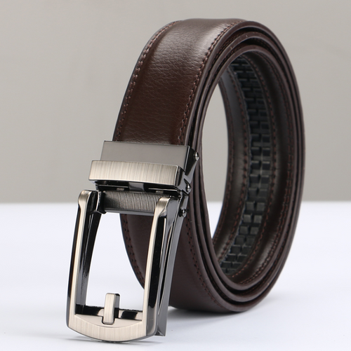 Adjustable Holeless Leather Belts