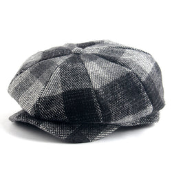 British Octagonal Hat Factory Spot Wholesale Autumn And Winter Men - SIMWILLZ 