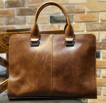 Business bag briefcase men's handbag - SIMWILLZ 