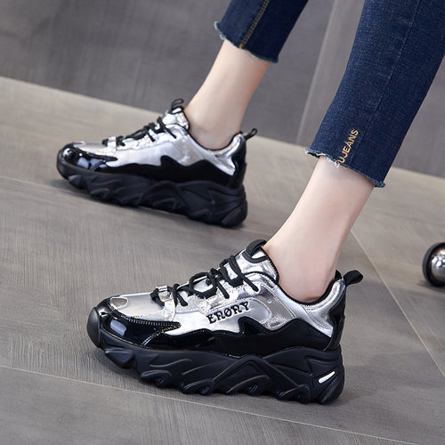 Daddy Shoes Female Ins Tide All-match Sports Shoes Autumn And Winter Explosion Models Leisure