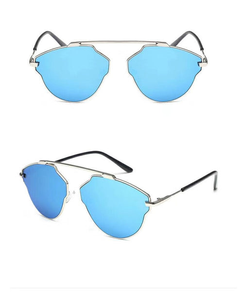 Same Sunglasses Female Transparent Sunglasses Jelly Color Thin Glasses