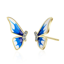 Butterfly Earrings Female Earrings New Style Small And Exquisite Earrings