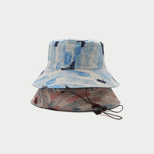 Seaside Beach Sun Hat Fashion Printed Fisherman Hat For Men And Women - SIMWILLZ 