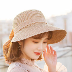 Sun Hat All-match Korean Style Foldable Straw Hat Sun Hat