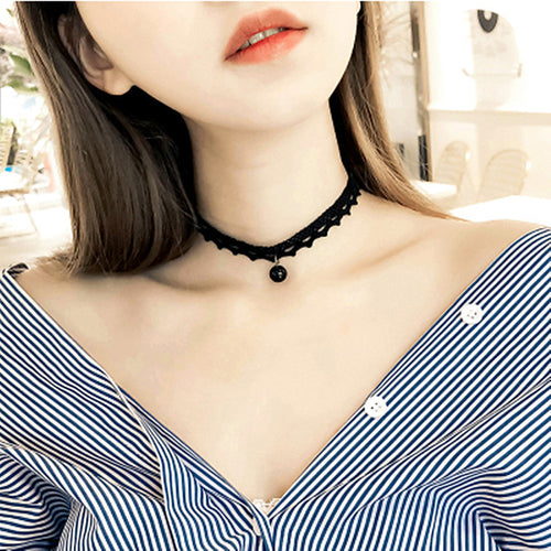 Lace Collar Female Clavicle Chain Necklace