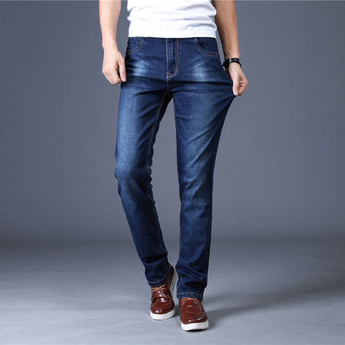 Jeans Heren Slim Heren Jeans Heren Jeans Heren Stretchbroek met rechte pijpen