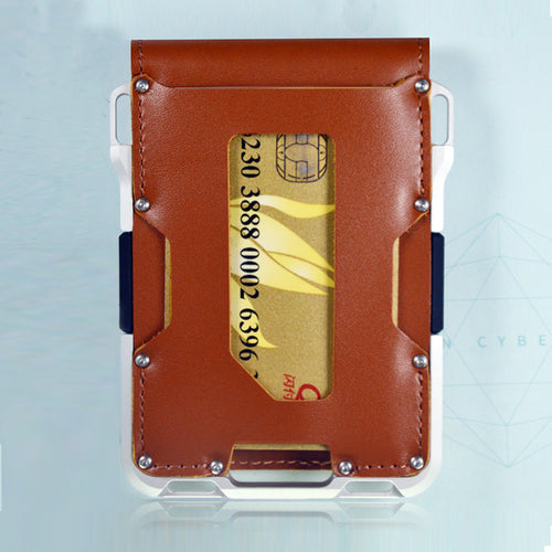 Metal antimagnetic wallet