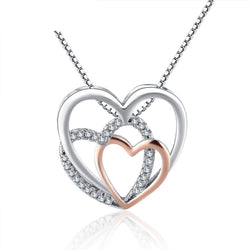 Love Pendant Female Heart-shaped Box Necklace