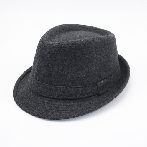 British Fashion Men Woolen Top Hat - SIMWILLZ 