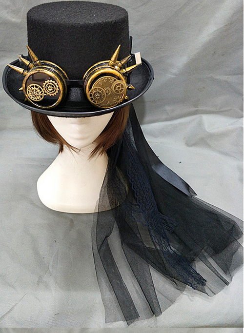 Steampunk-hoge hoed