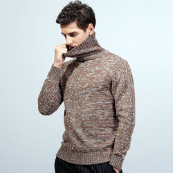 Autumn And Winter New Sweater Knit Sweater Men's Turtleneck Sweater Men