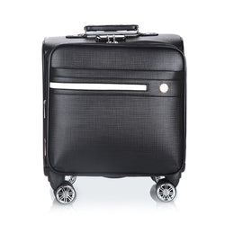Factory wholesale rod box Cardan luggage travel luggage, luggage, luggage, Korean version of men's business box 18 inch black brown