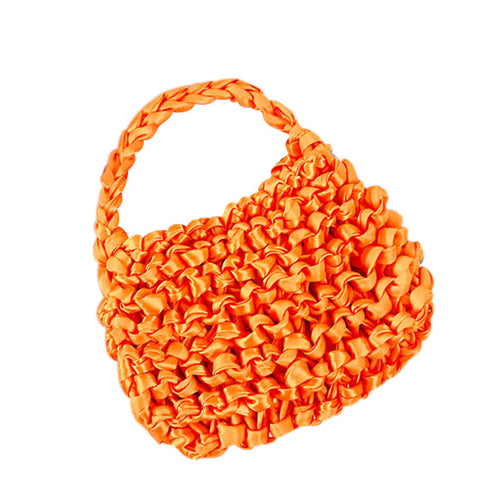 Hand woven bag crochet bag