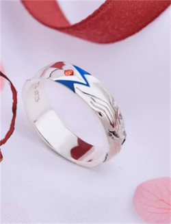 925 Silver Unisex Spring Song Rings