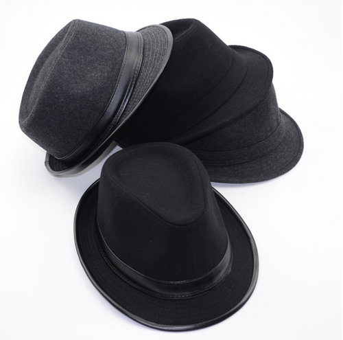 British Fashion Men Woolen Top Hat - SIMWILLZ 