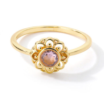 Dames roestvrijstalen ringen Vintage gouden lotusringen Heren maan zon opaal ringen Bruiloft paar ringen