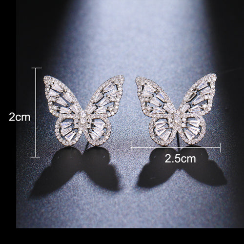 Butterfly Wing Earrings Female Temperament Earrings