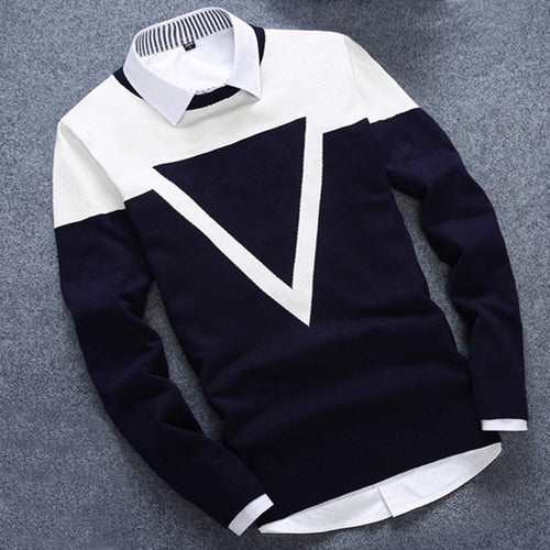 New Design 3 Colos Fashion Man Sweater Men Casual Cotton Fall Autumn Mens Sweaters Keep Warm Winter Pull Homme