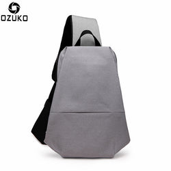 Canvas Men's  Single Shoulder Bag Backpack Crossbody Packs Shoulder Bags