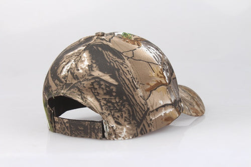 Wholesale Summer Outdoor Sun Protection Quick-drying Cap Jungle Leaves Camouflage Anti-terrorism Sniper Cap Men And Women Camouflage Baseball Cap