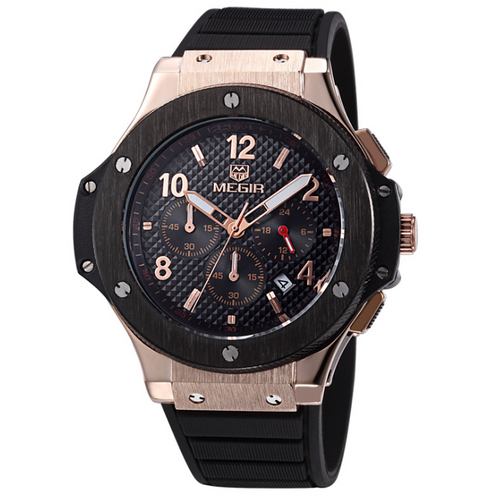 Horloges Heren Luxe quartz polshorloge Heren Sport Militaire chronograafhorloges 