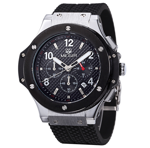 Horloges Heren Luxe quartz polshorloge Heren Sport Militaire chronograafhorloges 