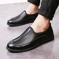 Men Full Grain Leather Slip-on Shoes