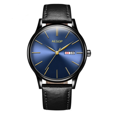 Wholesale waterproof watches, men's automatic mechanical watches, steel tape, business calendar, functional wholesale table