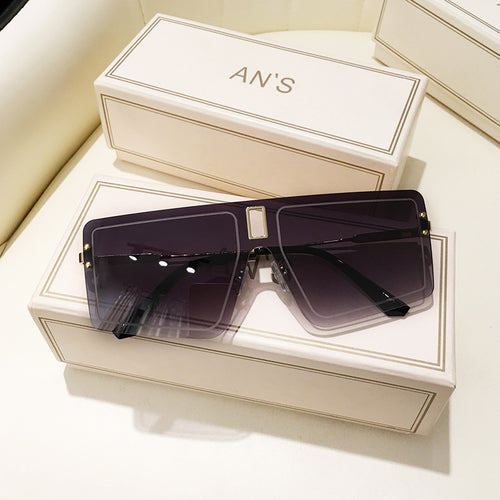 High-end Ins Big Face Thin Sunglasses Female Trend